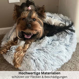 HABOZ GoHöhle - Ergonomische Hundehöhle für gelenkschonende Schläfchen